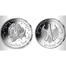 Alemanha 20€ Betthoven 2020